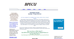 Desktop Screenshot of bpecu.net